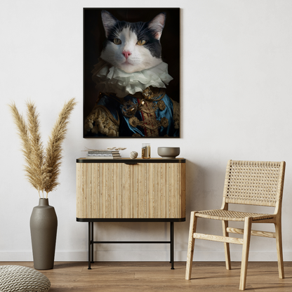 Regal Pet Portrait: Renaissance Style